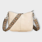 Women’s Boho-Inspired Shoulder Bag – Relaxed Summer Style White