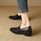 Women’s Elegant Heeled Loafers