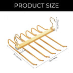 Modern Aluminum Trouser Hanger | Slim Closet Organizer