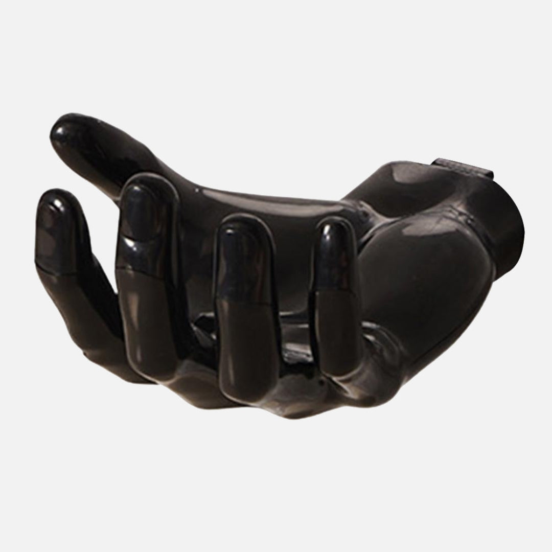 Artful Resin Wall Hook with Smooth Glossy Finish Design