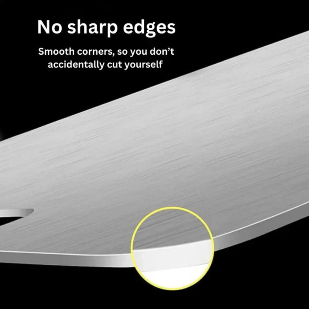 Heavy-Duty Stainless Steel Cutting Board | Food Prep Kitchen