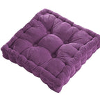 Comfort Focused Meditation Floor Cushion for Daily Practice Purple
