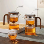 Luxury Glass Teapot with Built In Infuser for Tea Brewing
