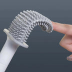 Modern Silicone Toilet Brush | Hygienic Bathroom Care Set