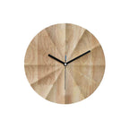 Designer Wooden Wall Clock | Scandinavian Silent Design