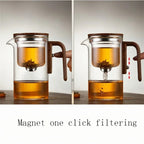 Luxury Glass Teapot with Built In Infuser for Tea Brewing