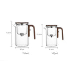 Luxury Glass Teapot with Built In Infuser for Tea Brewing