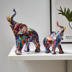 Artistic Elephant Sculpture with Nordic Inspired Home Decor