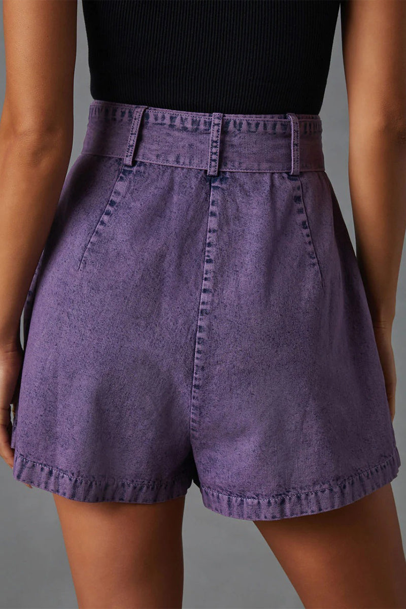 Women’s Casual Vintage High Waist Denim Shorts