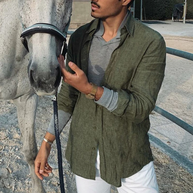 Men’s Lightweight Relaxed Fit Casual Wear Shirt