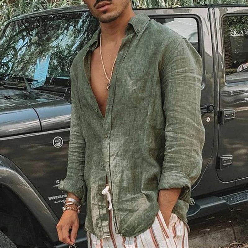 Men’s Lightweight Relaxed Fit Casual Wear Shirt