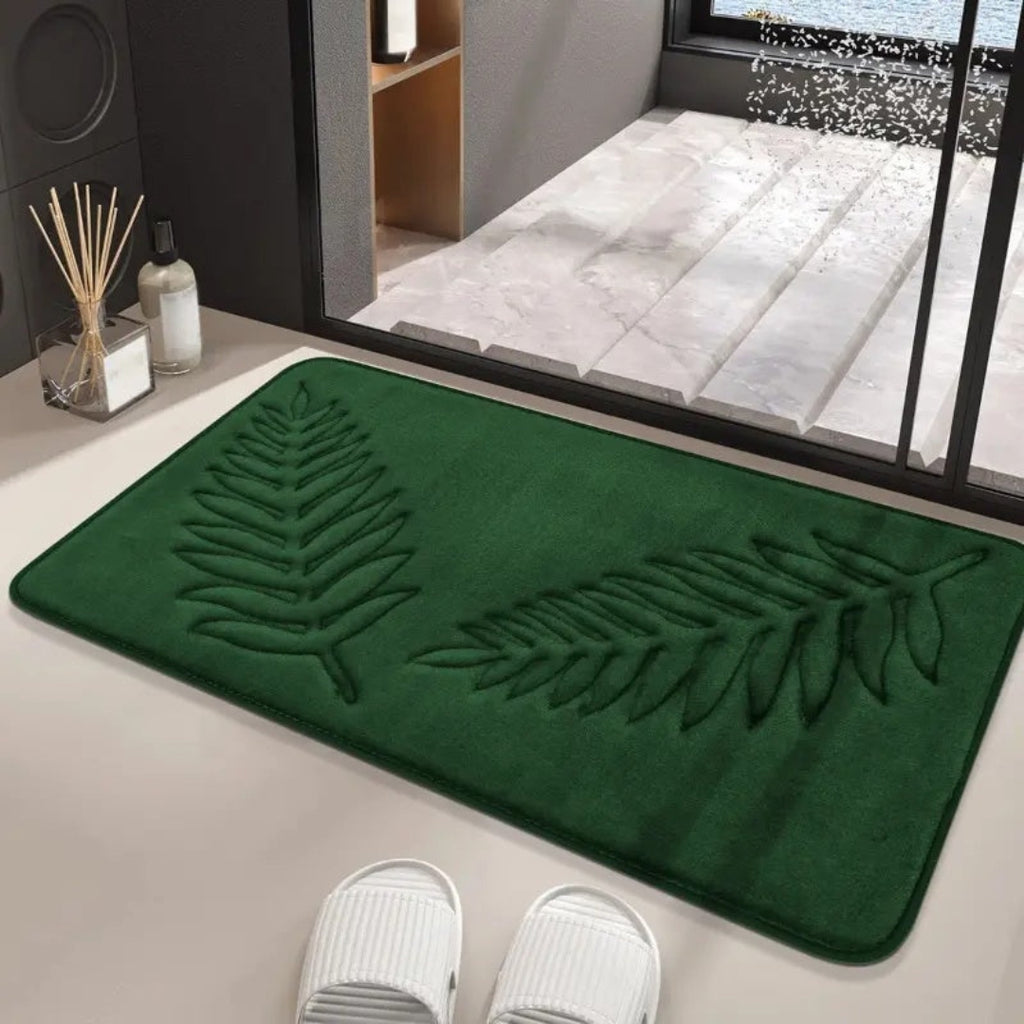 Supportive Memory Foam Bath Mat Set for Bathroom Comfort