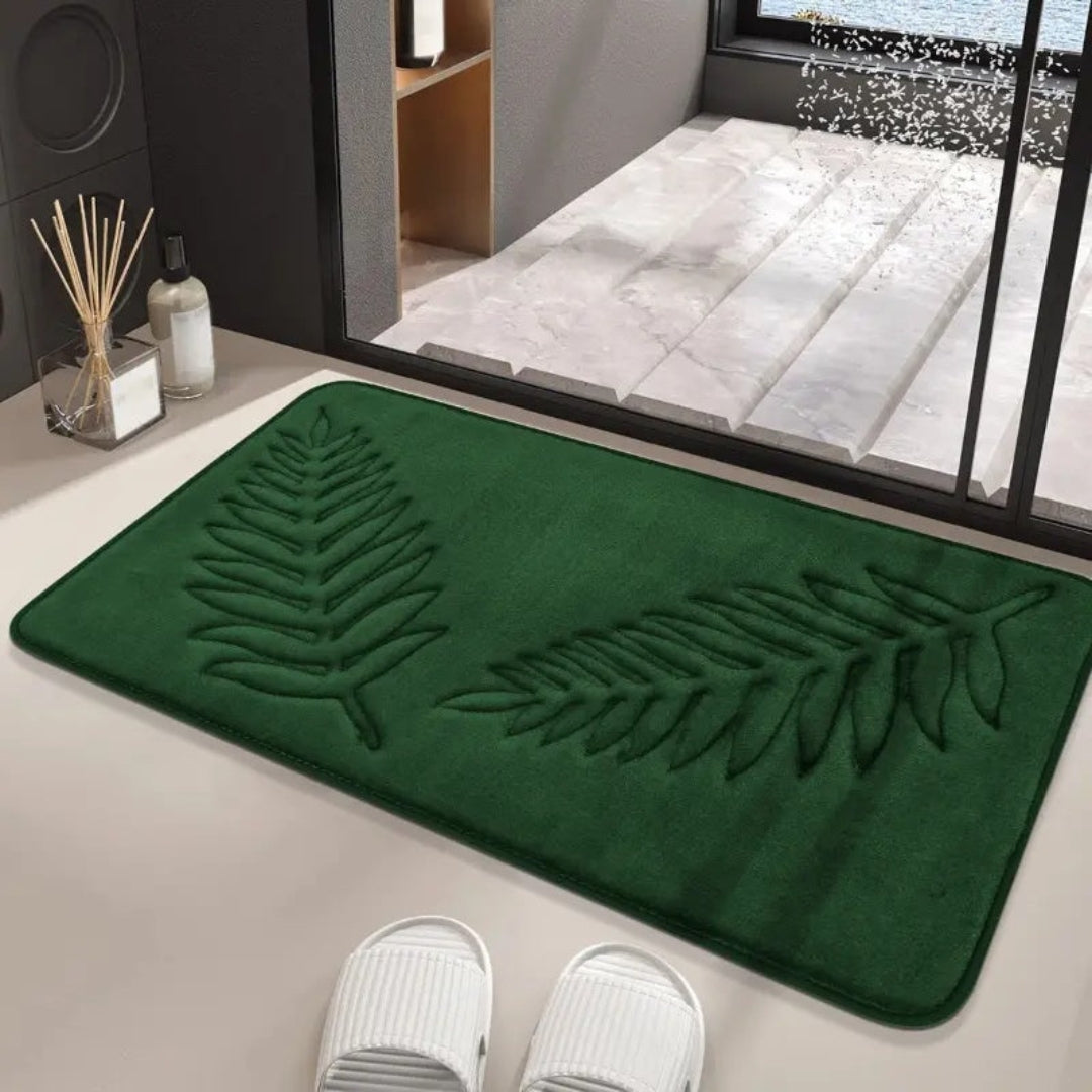 Supportive Memory Foam Bath Mat Set for Bathroom Comfort
