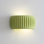 Minimalist Resin Wall Lamp | Clean Contemporary Wall Decor Green D24*H13cm