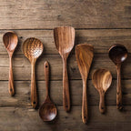 Artisan Wooden Cookware Set | Handcrafted Kitchen Tools