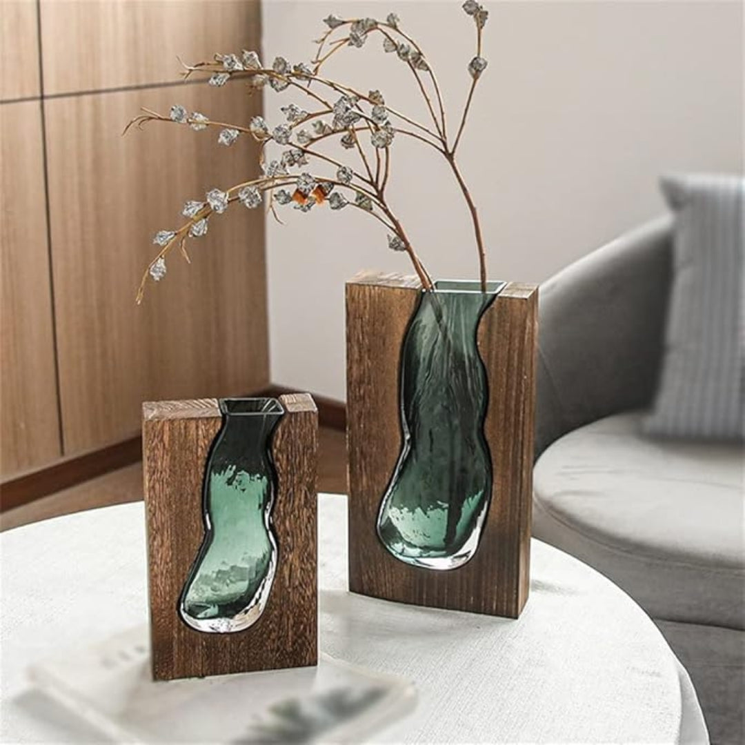 Sleek Scandinavian Vase for Modern Interior Accents Design Small