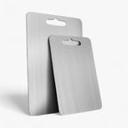 Heavy-Duty Stainless Steel Cutting Board | Food Prep Kitchen L (40x30cm - 16" x 12" inches)