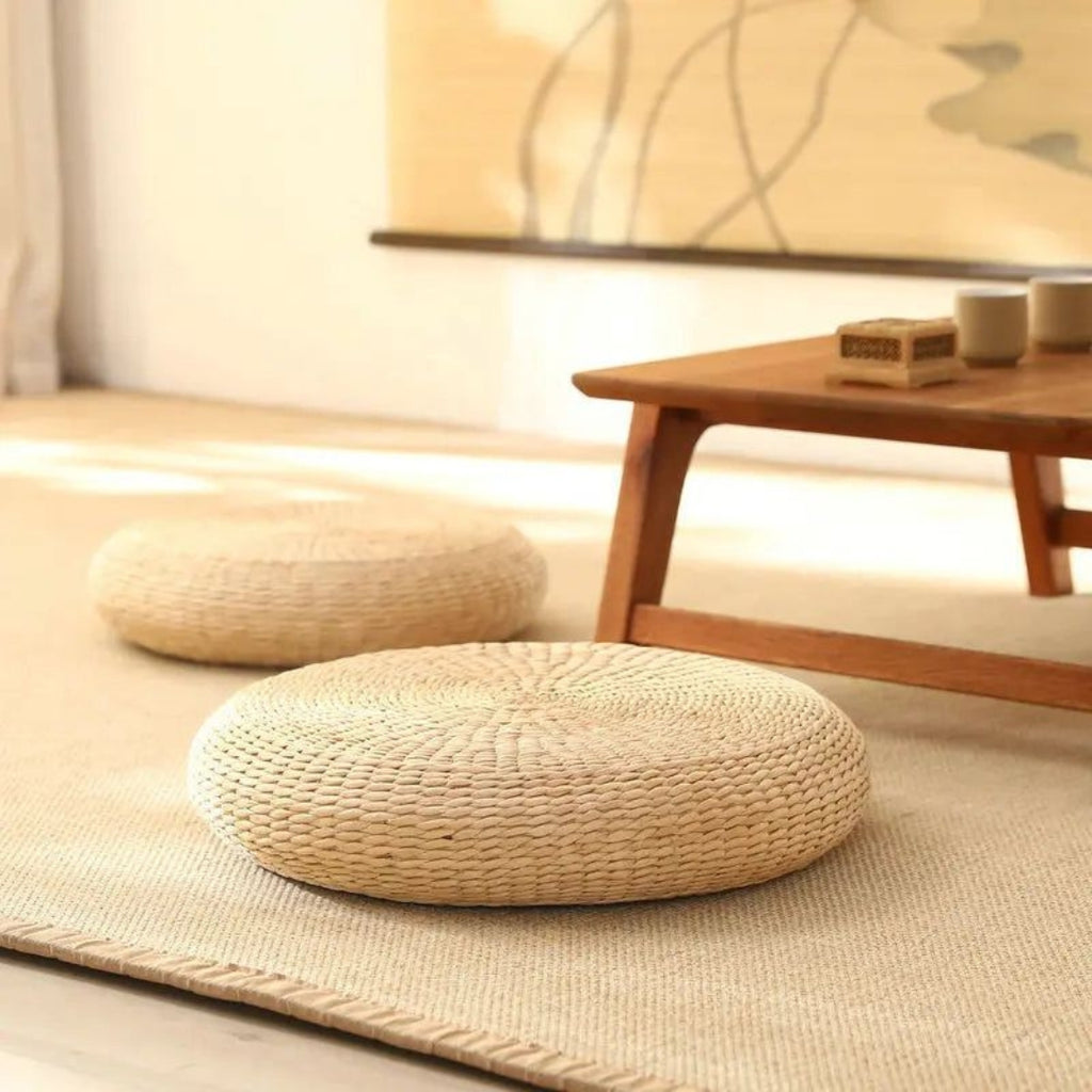 Minimal Floor Cushions | Japanese-Inspired Home Seating 40x40x6cm