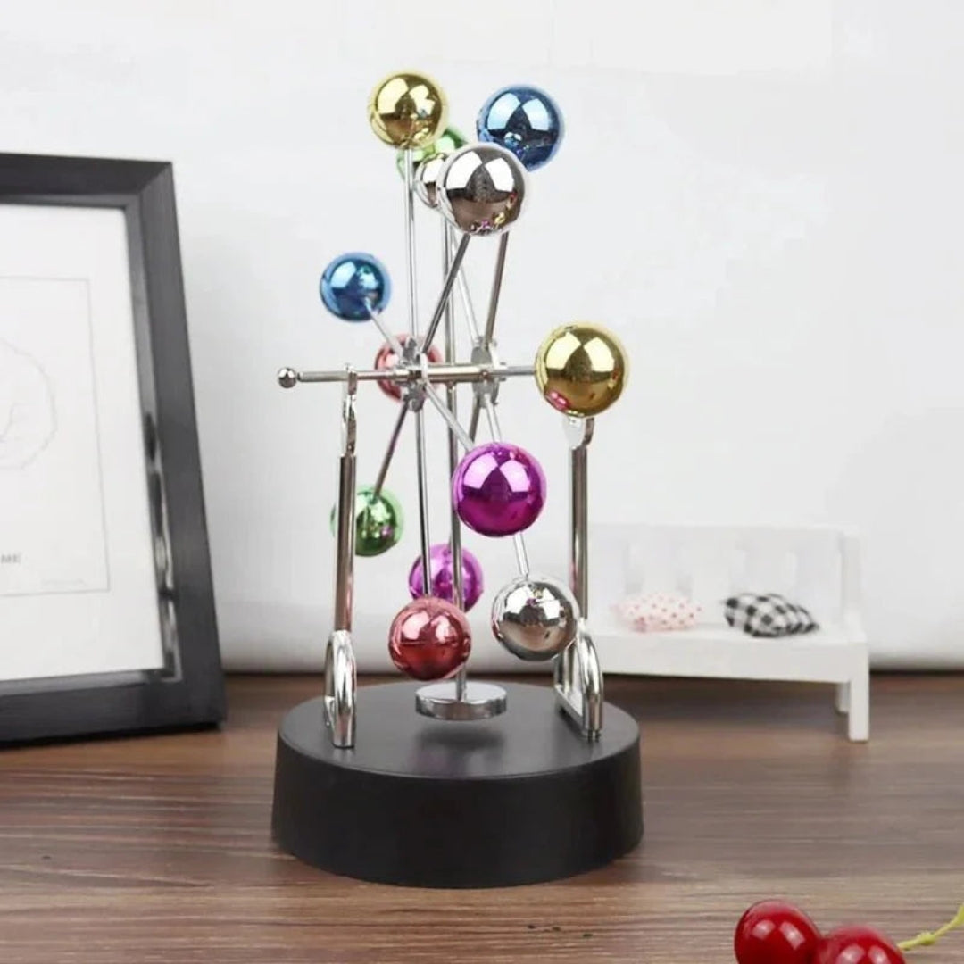 Modern Perpetual Motion Ferris Wheel Desk Ornament Display