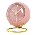 Modern Electronic Table Clock | Stylish Interior Timepiece Pink