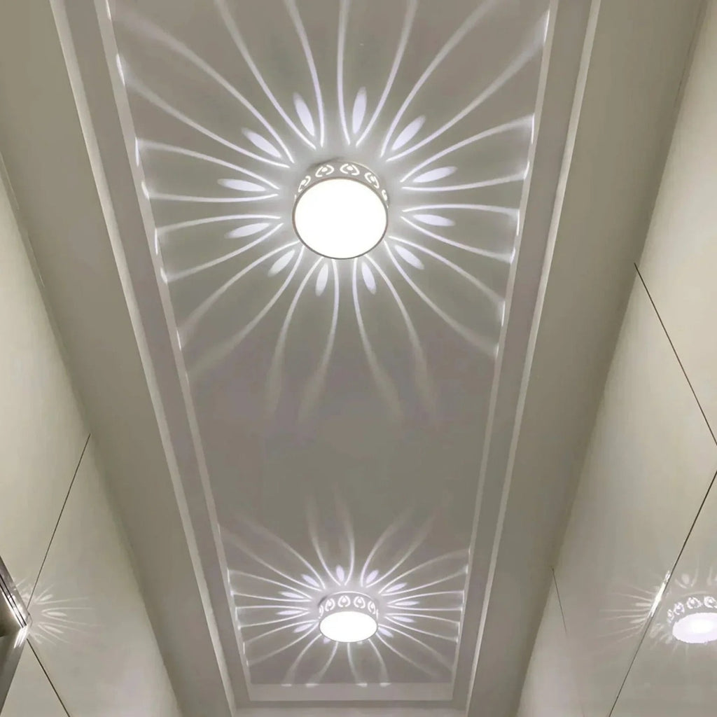 Elegant Ceiling Light – Warm or Cool White