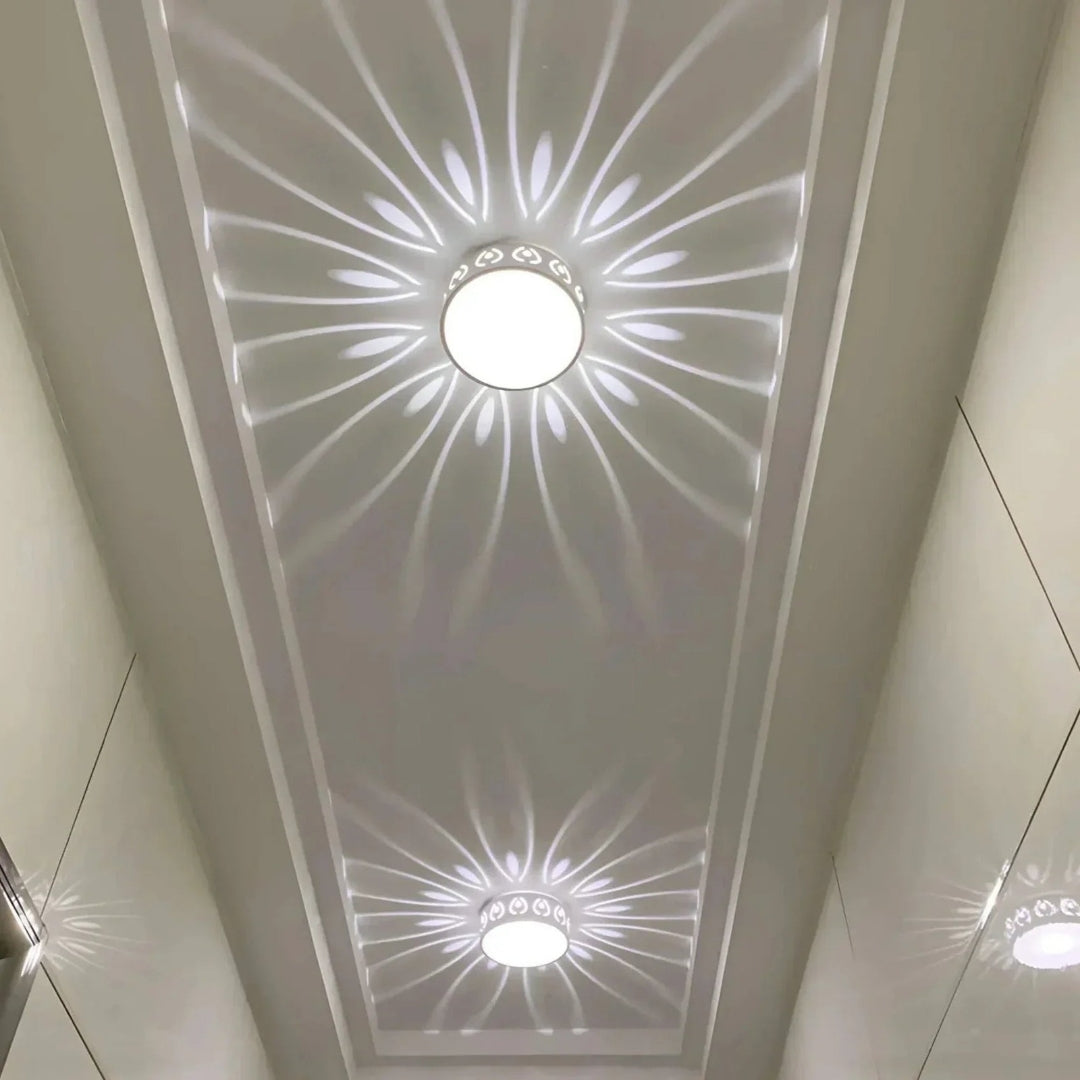 Elegant Ceiling Light – Warm or Cool White