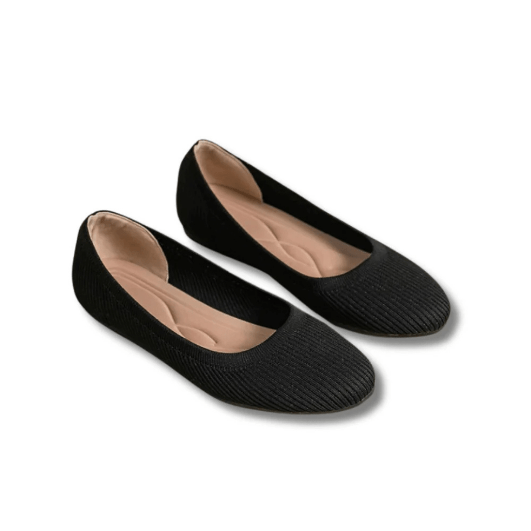 Women’s Elegant Comfortable Ballerina Shoes Black