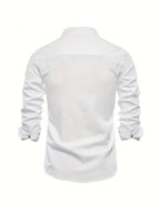 Men’s Comfortable Button-Up Shirt with Flattering Fit