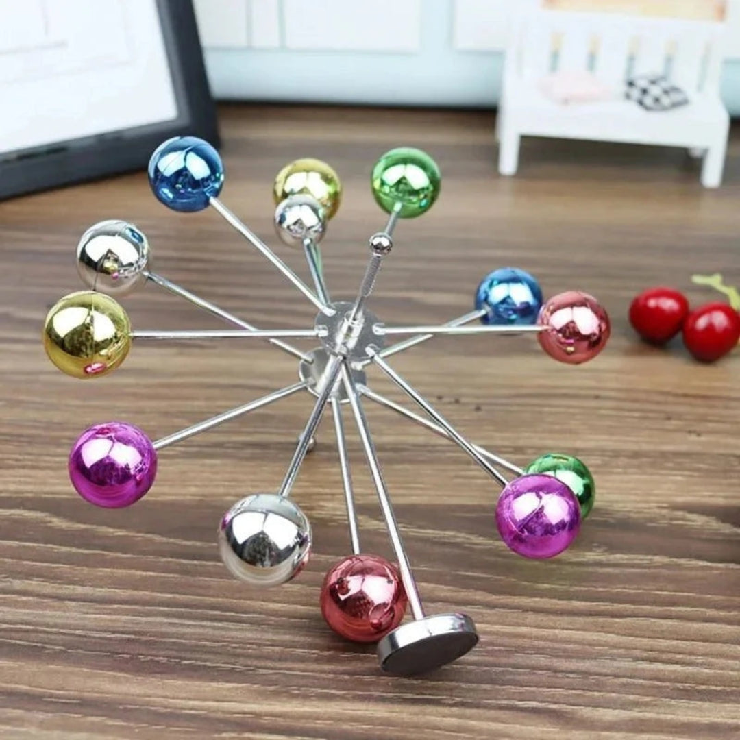 Modern Perpetual Motion Ferris Wheel Desk Ornament Display