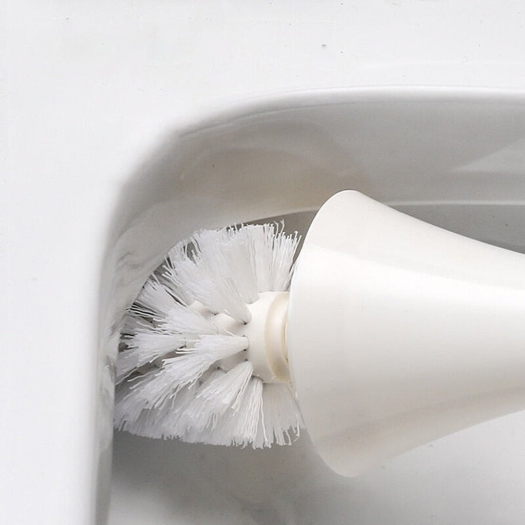 Bathroom Toilet Brush Set with Sleek Modern Cleaning Design