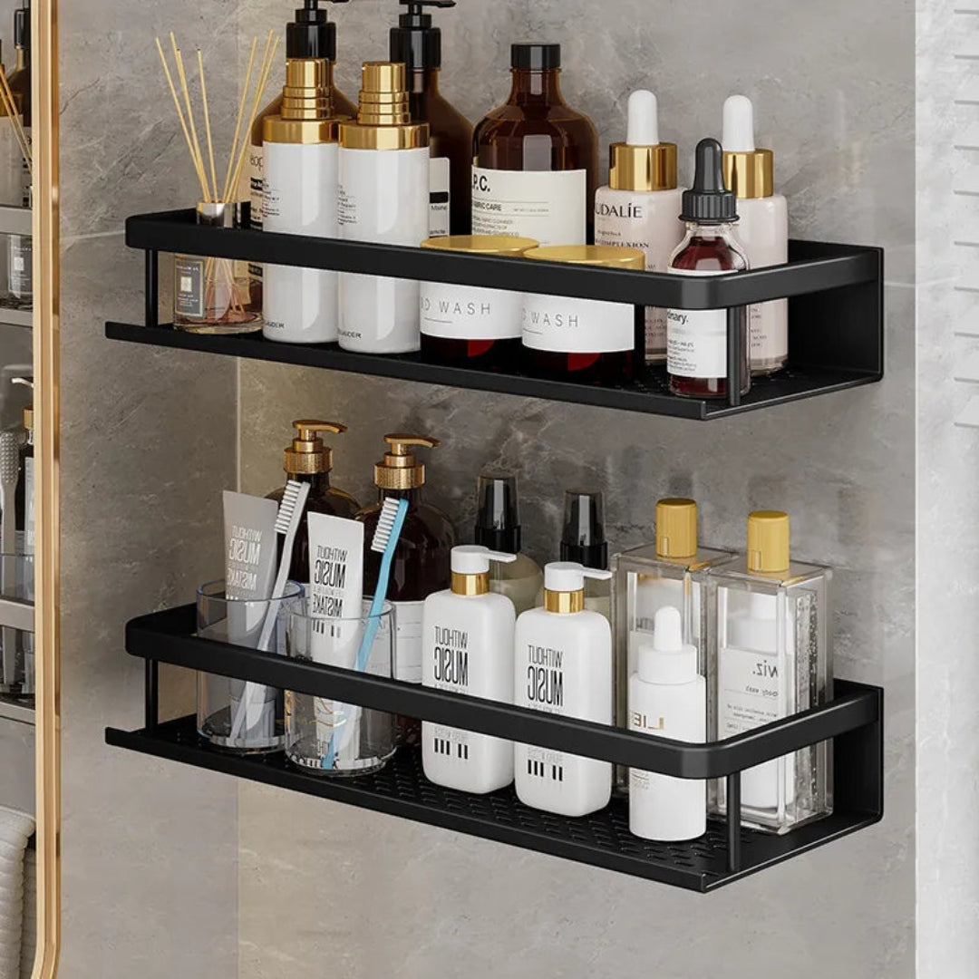 Elevated Shower Shelf Organizer with Space-Saving Design
