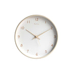 Minimal Wooden Wall Clock | Silent Wall Decor for Home