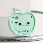 Cute Apple Shaped Alarm Clock with Night Light | Bedside
