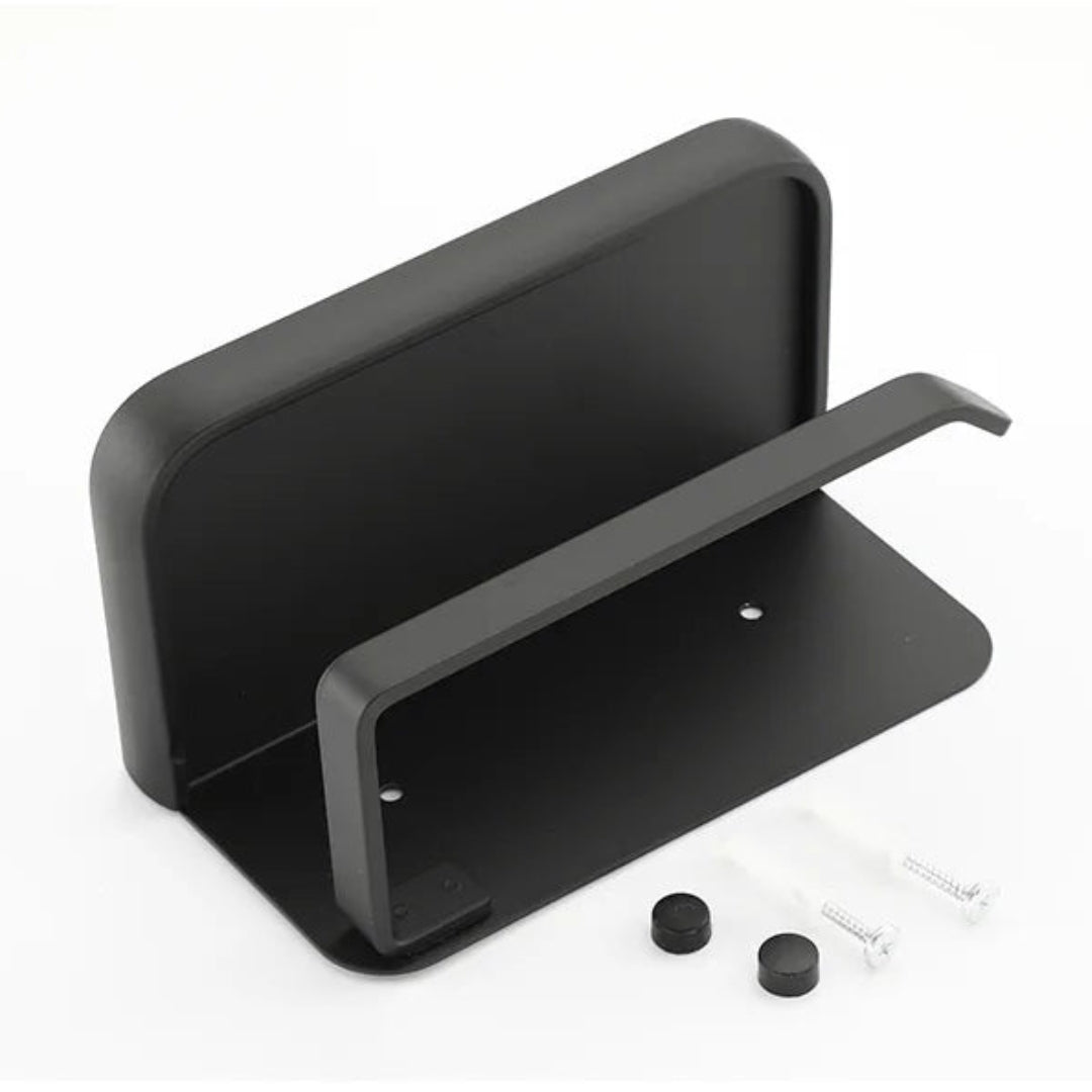 Minimal Toilet Paper Holder | Space Saving Shelf Storage