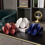 Architectural Bloom Wave Sculpture for Statement Home Decor