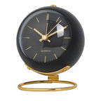 Modern Electronic Table Clock | Stylish Interior Timepiece Black