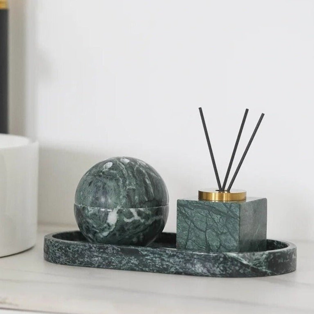 Elegant Handmade Marble Diffuser Living Room Accent Decor