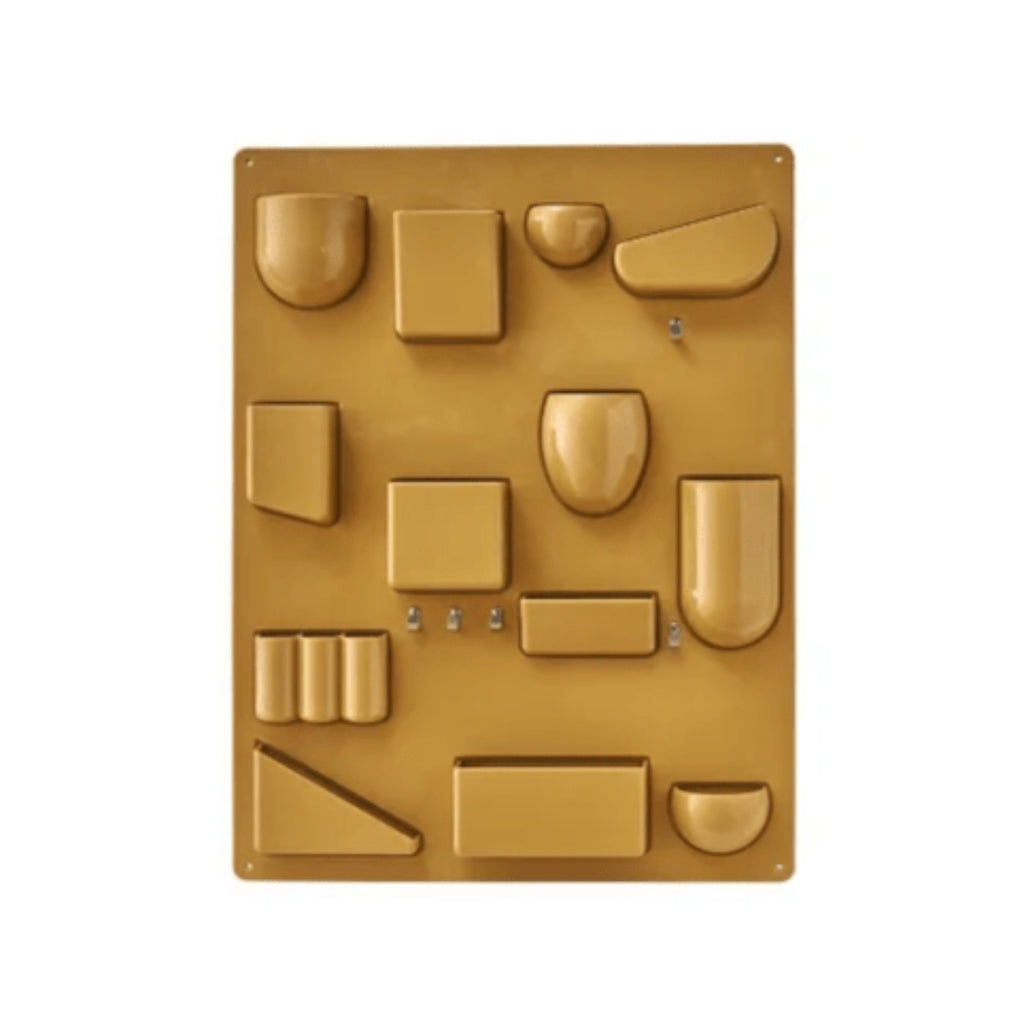 Architectural Wall Shelf for Functional Interior Organization Gold