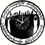 Iconic Legends Silent Vinyl Wall Clock for Vintage Decor