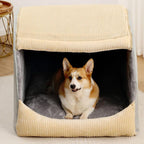 Spacious Orthopedic Dog Bed with Washable Removable Cover