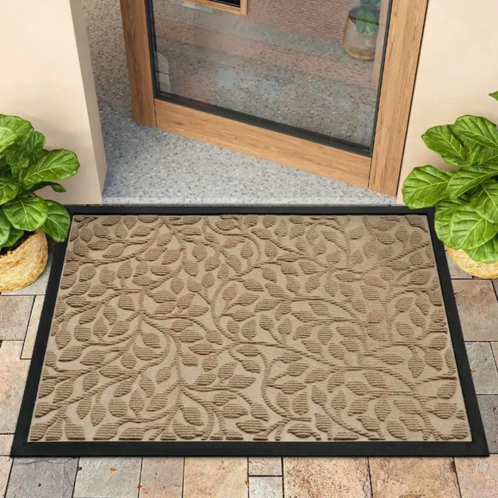 Timeless Doormat | Welcoming Entryway Front Door Decor Home Khaki