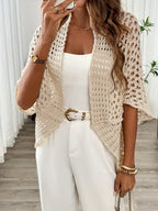 Women’s Warm Open Drape Cardigan for Winter Wear