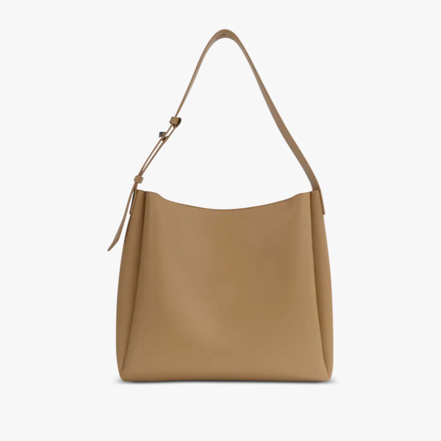 Tali | Women’s Daily Shoulder Bag | Mini Pouch Included Beige
