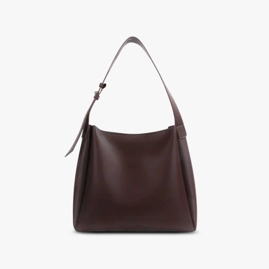 Tali | Women’s Daily Shoulder Bag | Mini Pouch Included Brown
