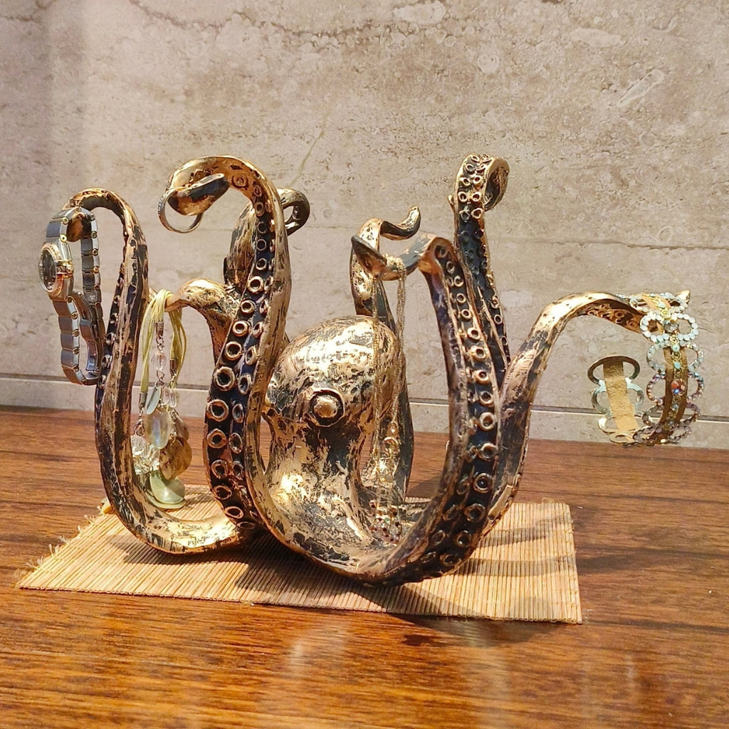 Whimsical Octopus Mug Holder Stand for Countertop Storage