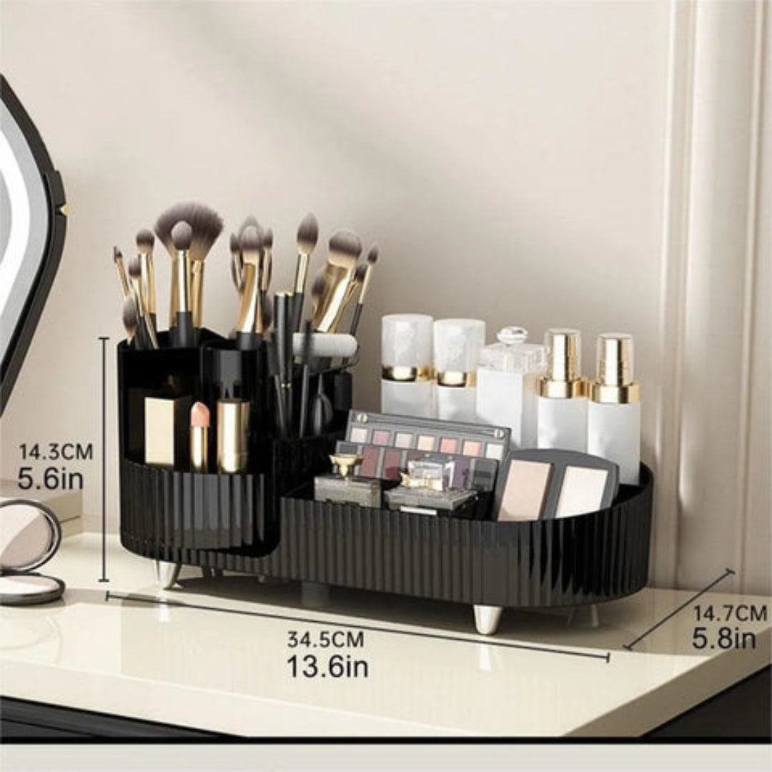 Luxury Rotating Beauty Organizer for Makeup and Vanity