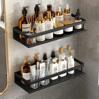 Elevated Shower Shelf Organizer with Space-Saving Design