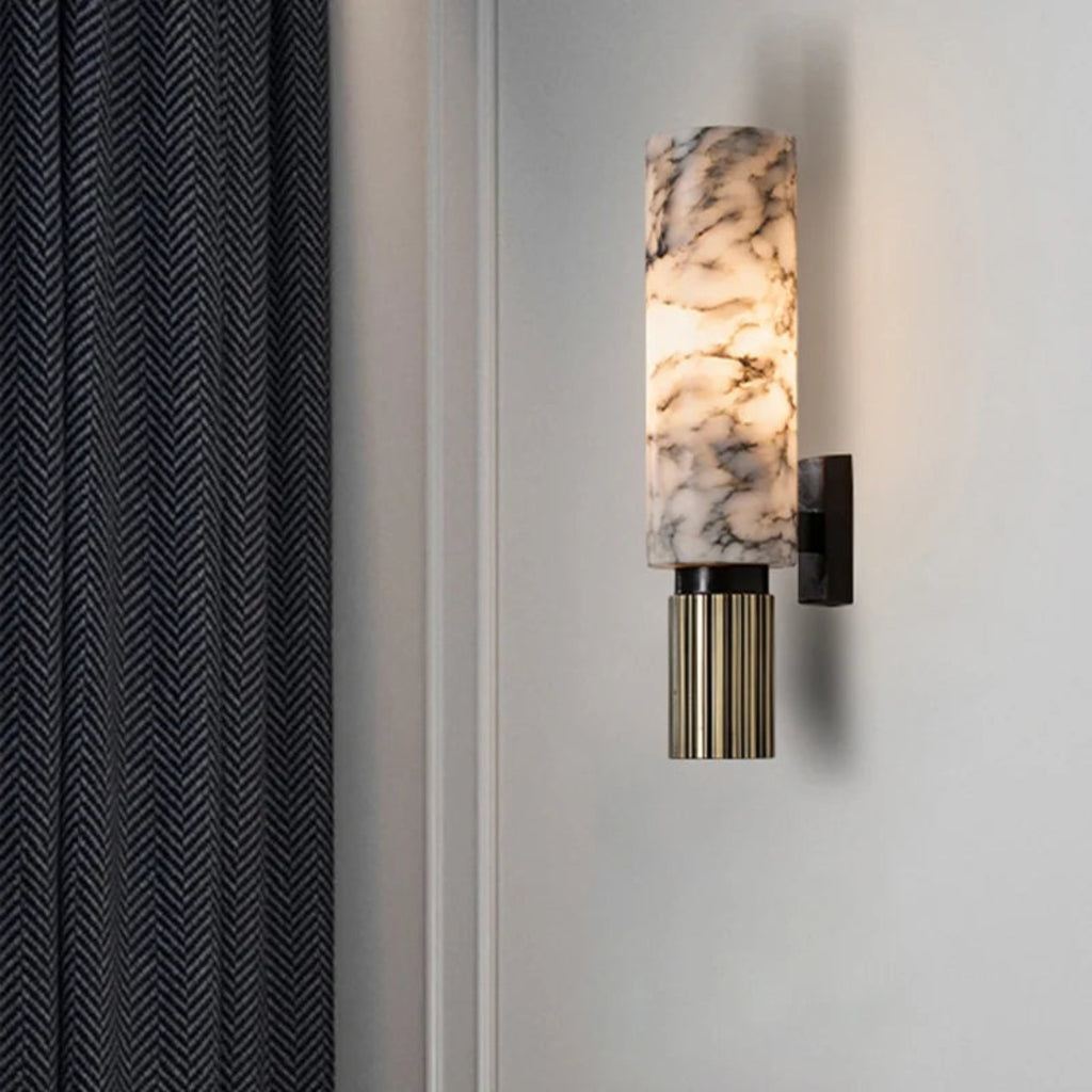 Luxurious Marble Wall Sconce Light | Modern Interior Decor