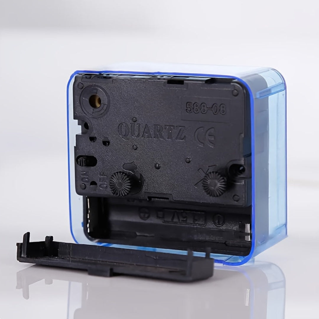 Compact Square Alarm Clock with Sound | Bedroom Timekeeping