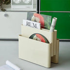 Modern Magazine Rack | Stylish Storage for Living Rooms Beige